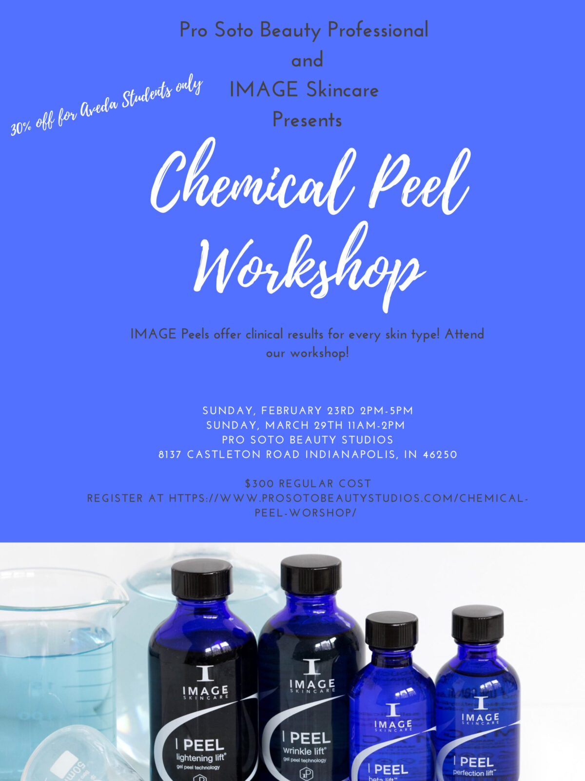 Chemical Peel Workshop Deposit