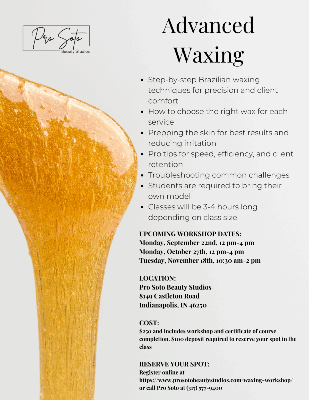 Advanced Waxing